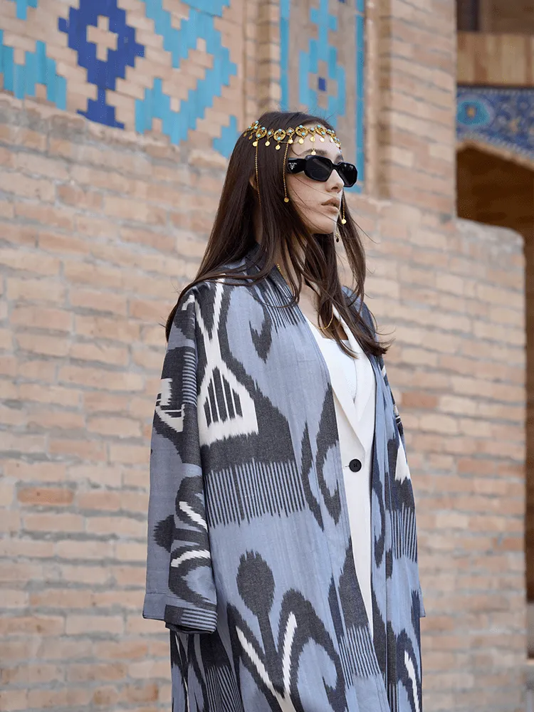 100% Maxi Kimono "Gentle confidence"
