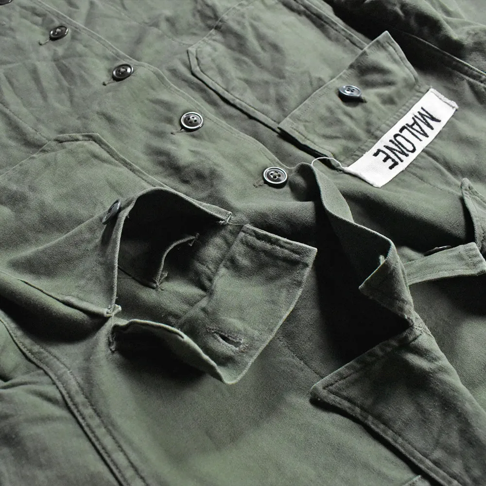 '61 U.S.ARMY 筒袖 1st後期 ユーティリティシャツ 240606