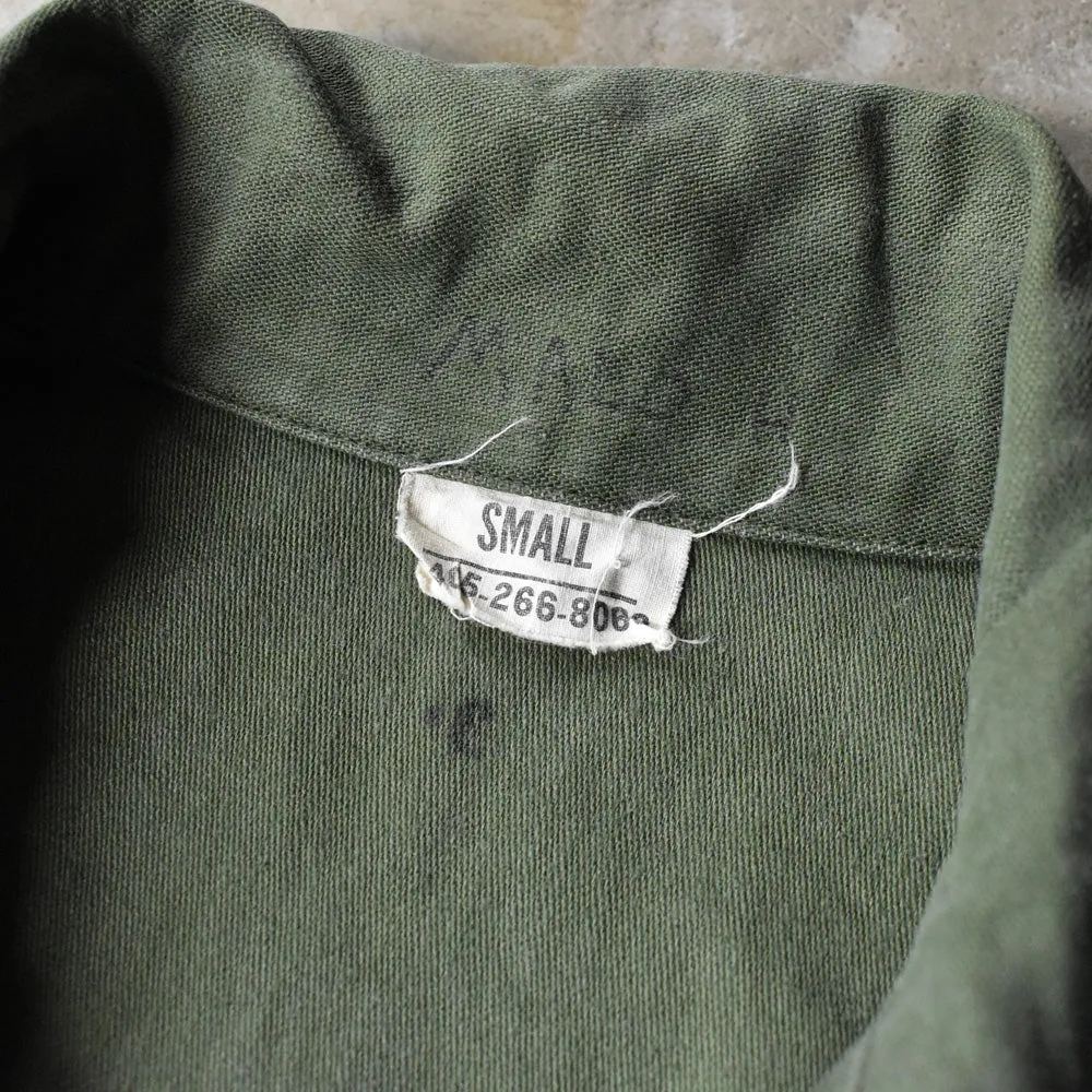'61 U.S.ARMY 筒袖 1st後期 ユーティリティシャツ 240606