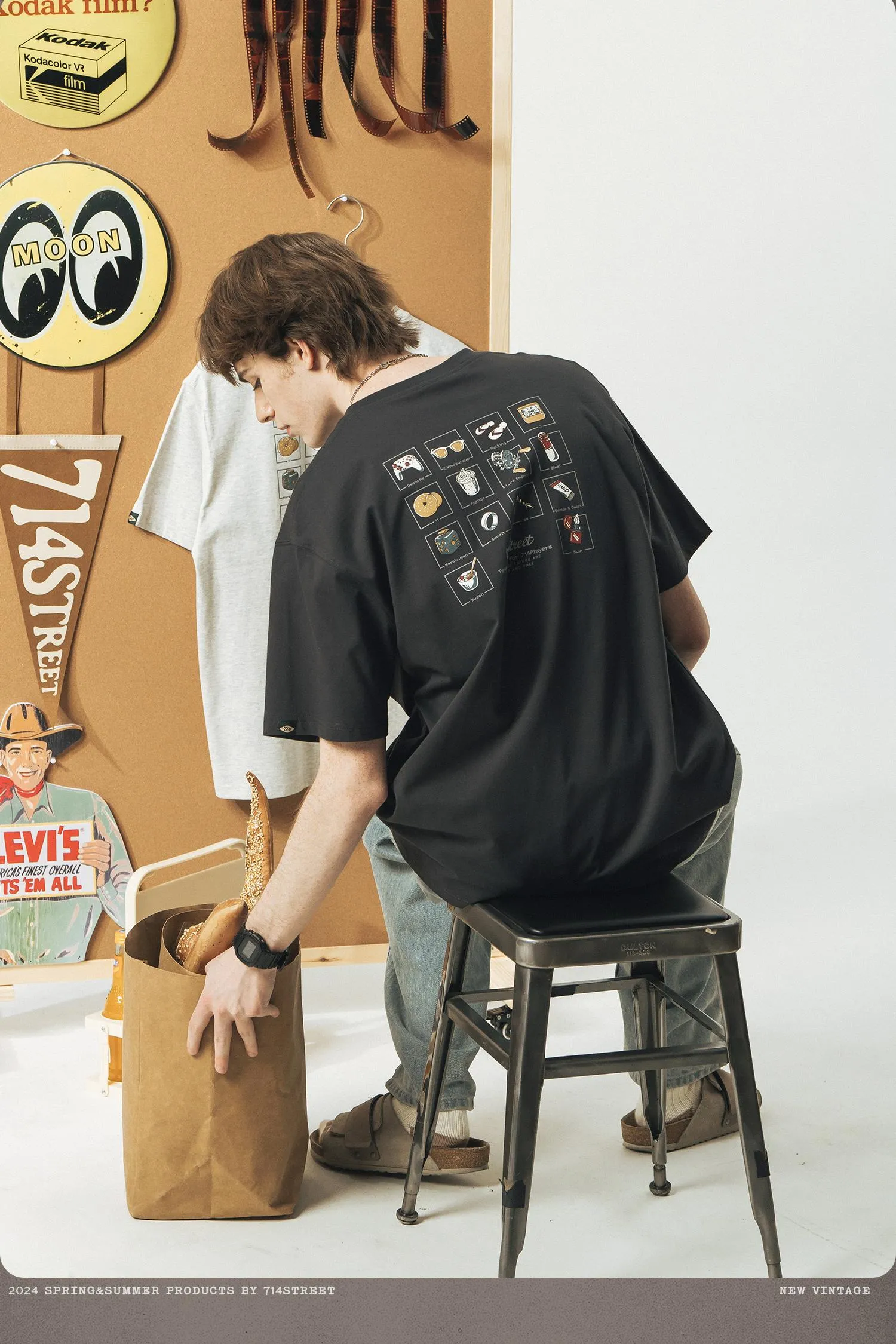 714STREET グラフィックロゴT 714ST031