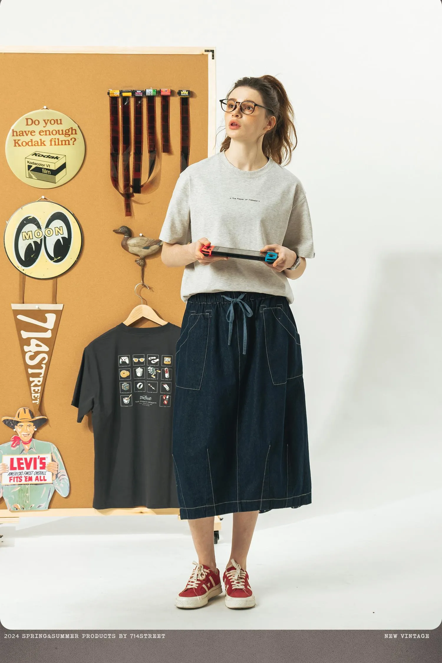 714STREET グラフィックロゴT 714ST031