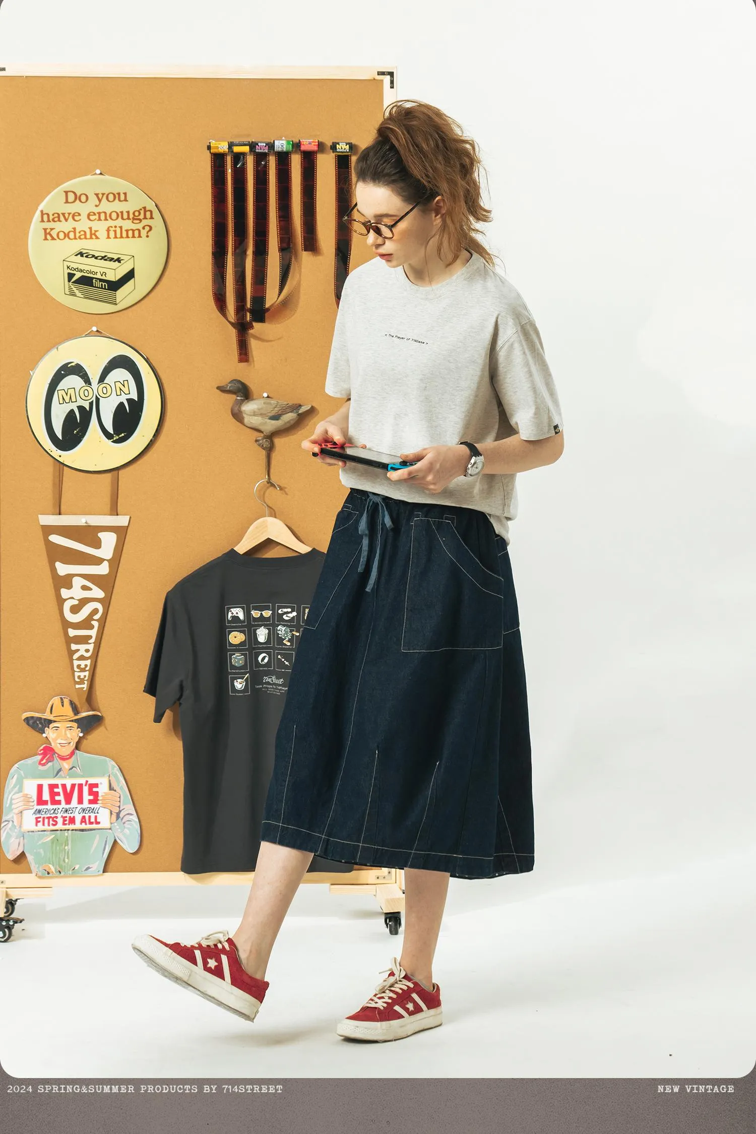 714STREET グラフィックロゴT 714ST031