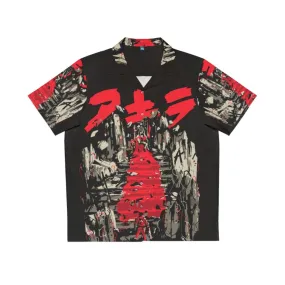 Akira Retro Vintage Hawaiian Shirt - Anime Inspired Cyberpunk Style