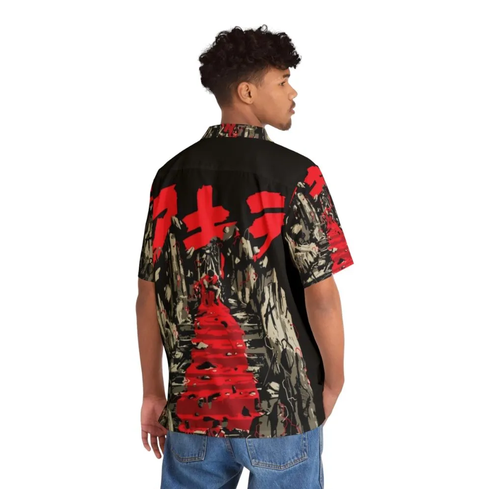 Akira Retro Vintage Hawaiian Shirt - Anime Inspired Cyberpunk Style