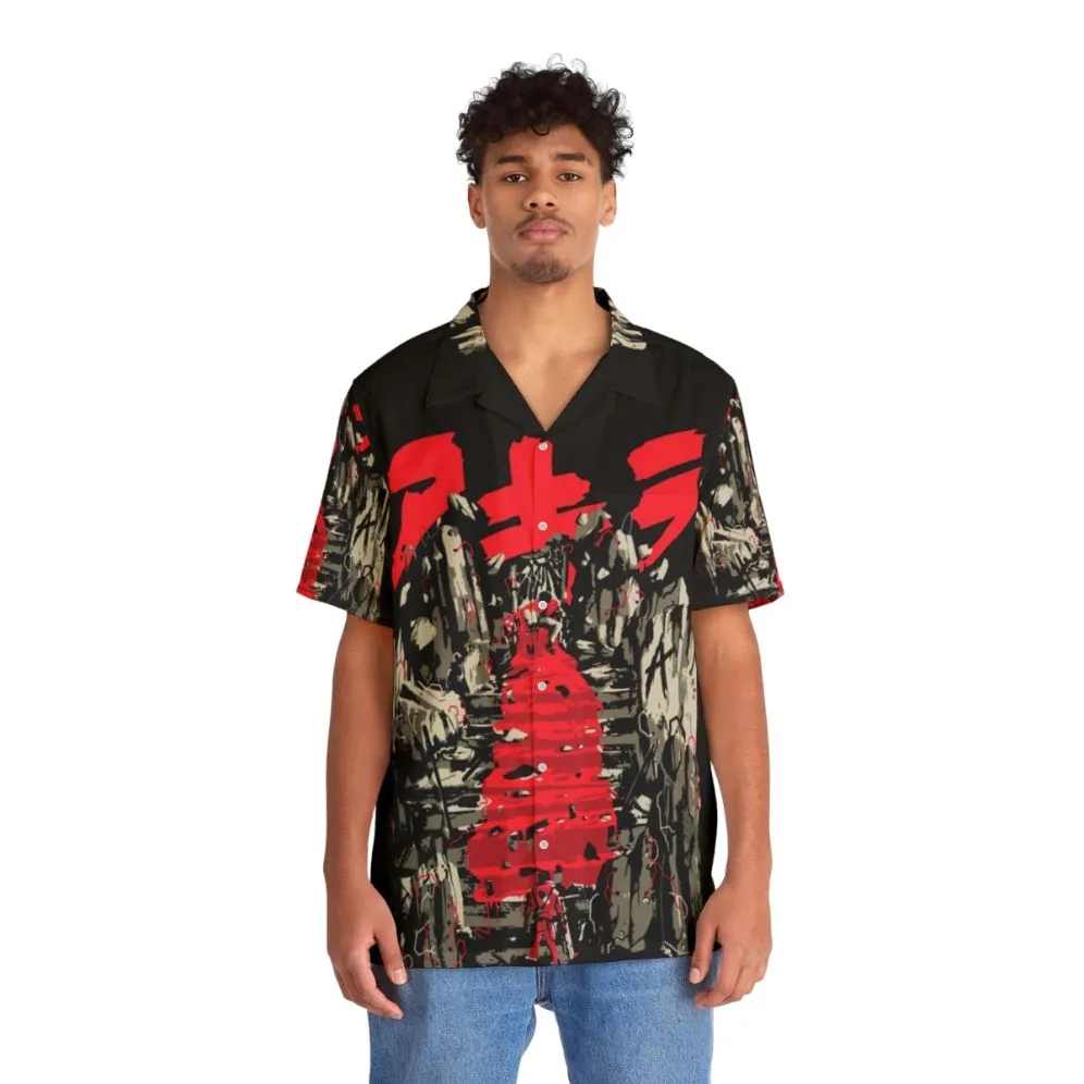 Akira Retro Vintage Hawaiian Shirt - Anime Inspired Cyberpunk Style