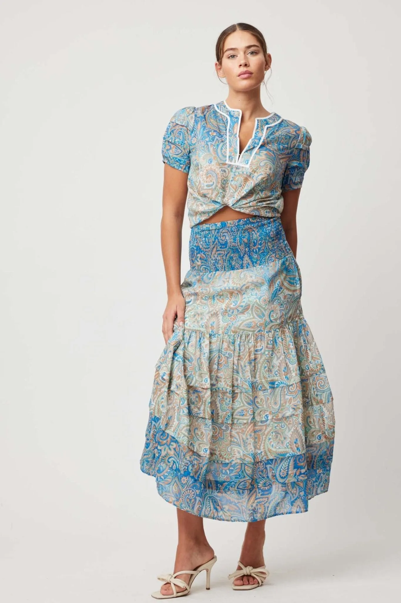 ANITGUA COTTON SILK SKIRT - OW61601