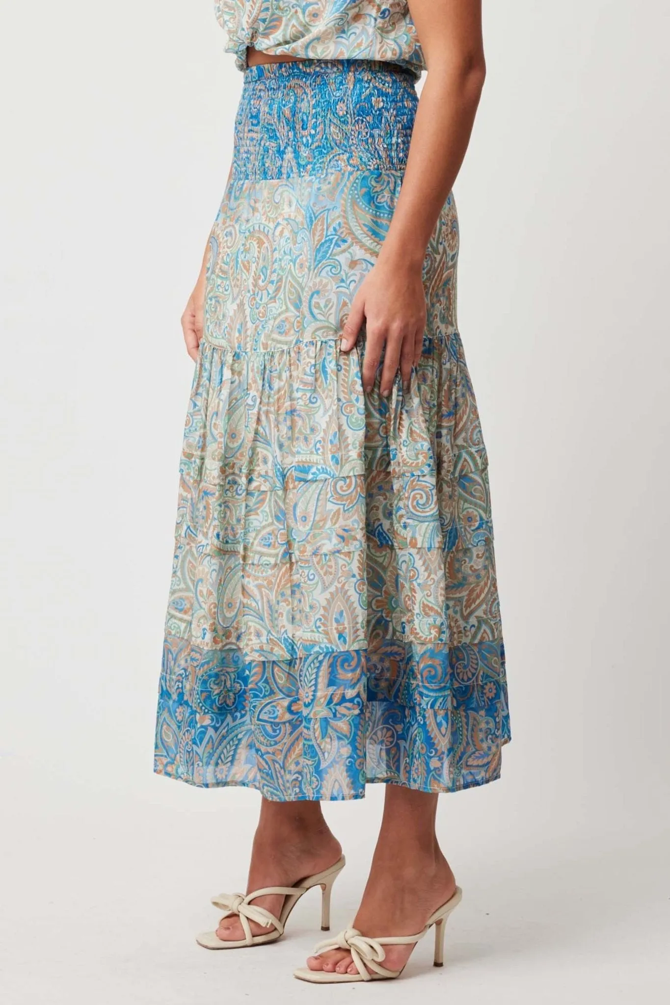 ANITGUA COTTON SILK SKIRT - OW61601