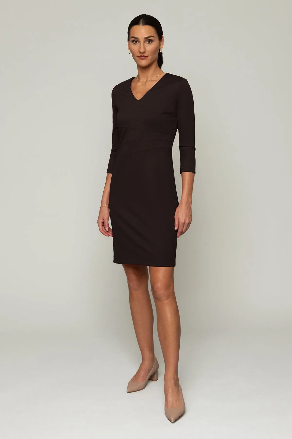 Aria Dress - Espresso