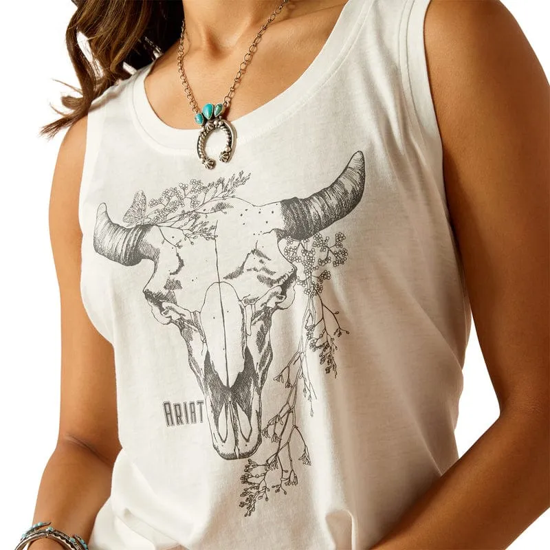 Ariat Women's Deadwood Cloud Dancer Graphic Tank Top 10051308