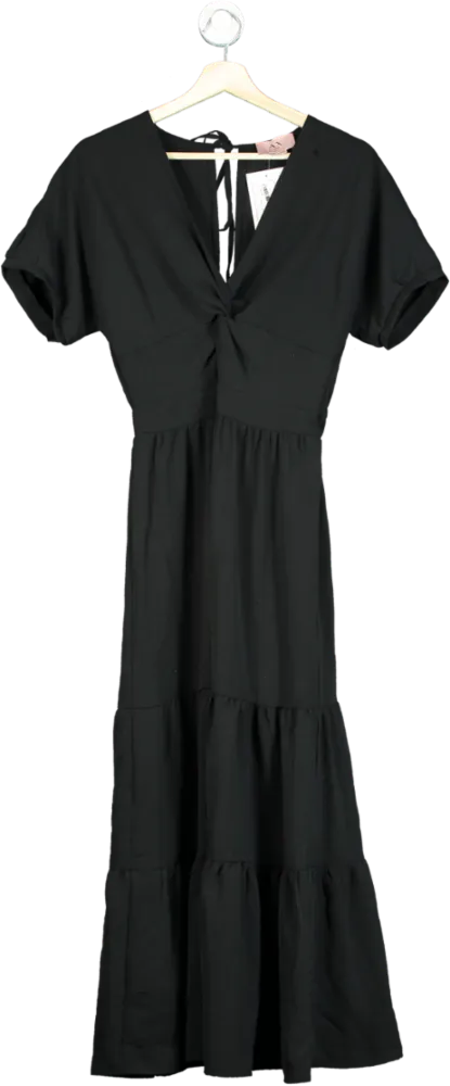 AX Paris Black Maxi Dress UK 8