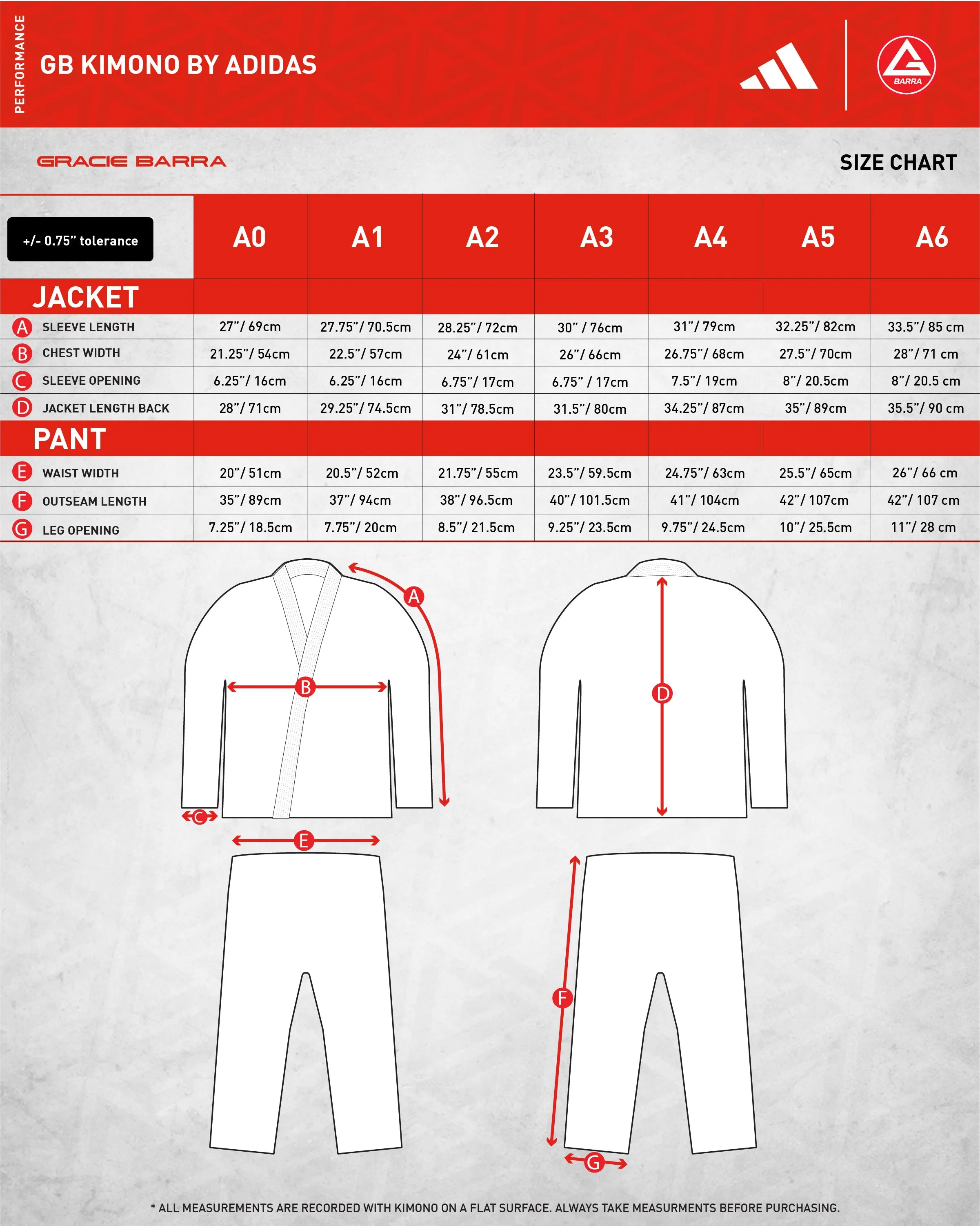 Barra Performance Kimono by Adidas - Blue