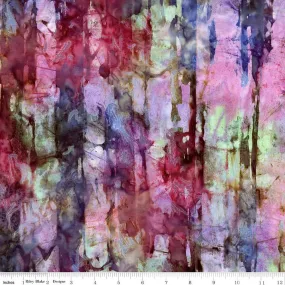 Batiks Expressions Express Yourself! Abstract Garden Party – 100% Quilting Cotton Fabric by the Yard