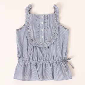 Bib Ruffle Top