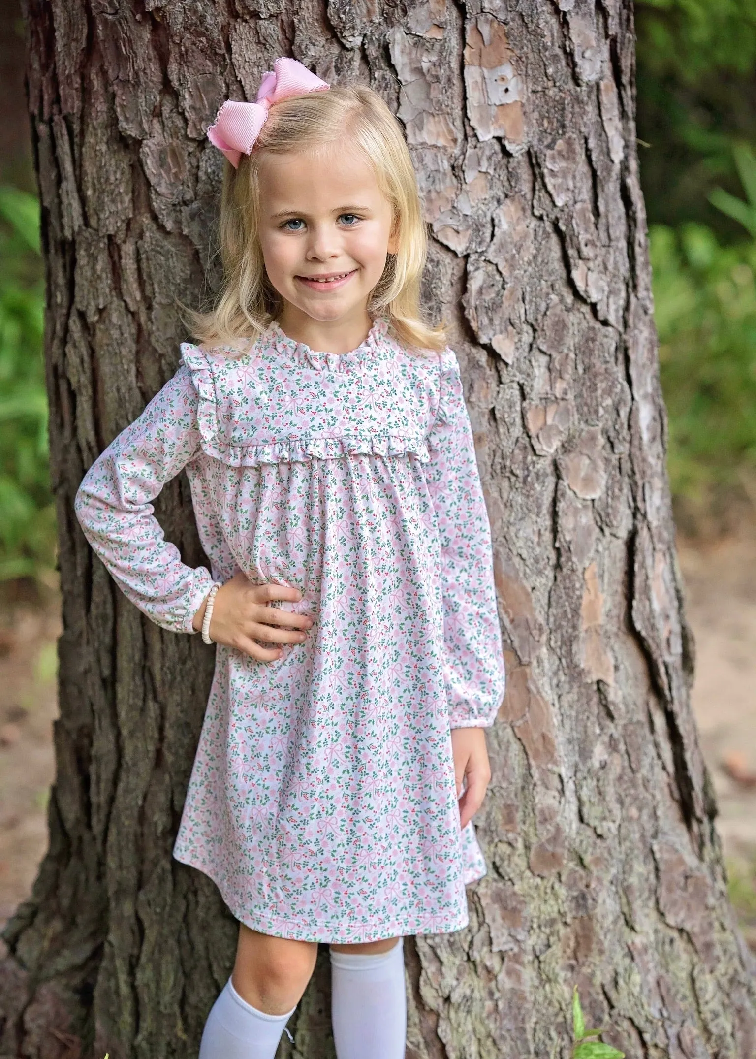 Bow and Holly Knit Dress