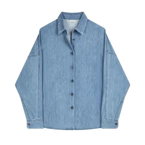 Casio Denim Button-Front Shirt