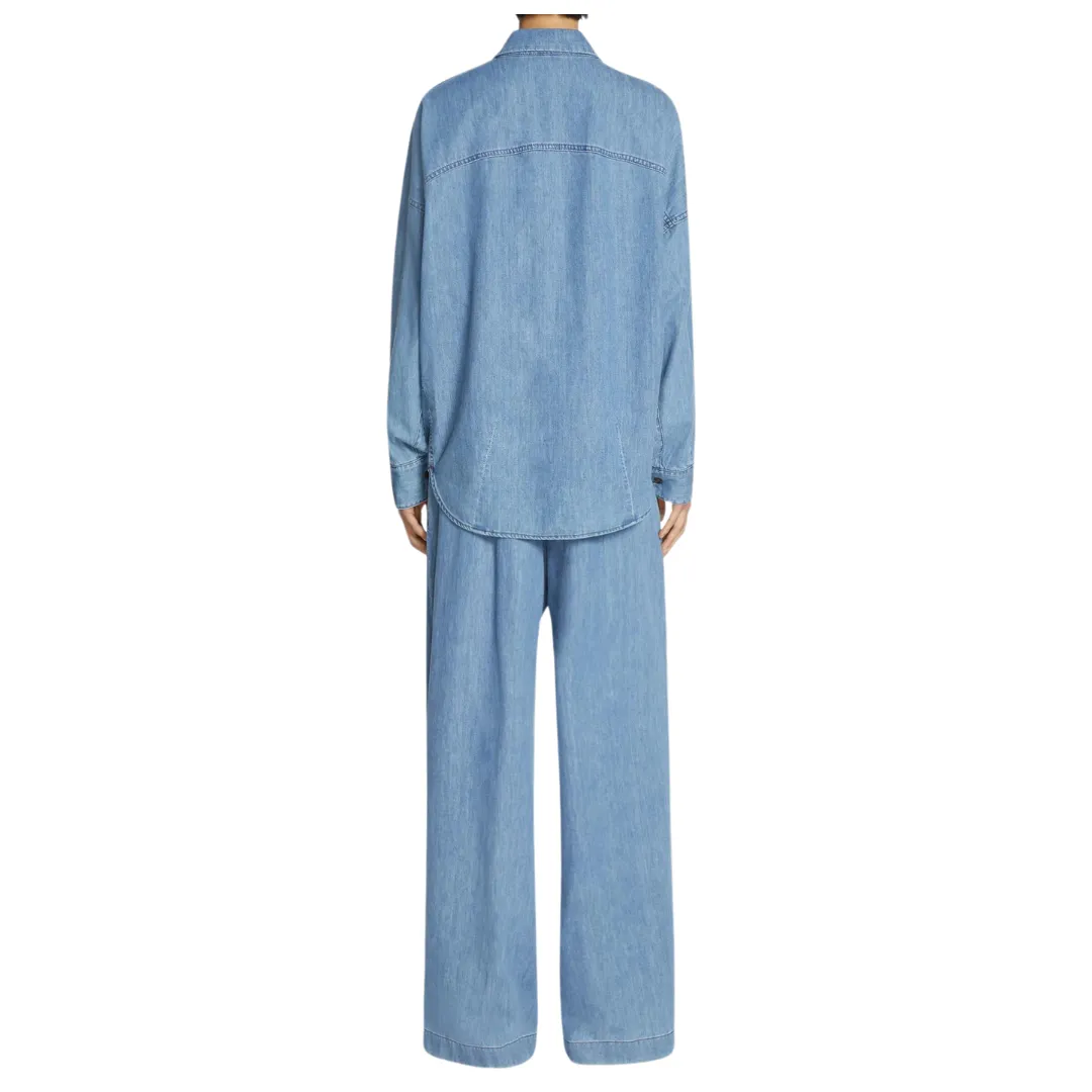 Casio Denim Button-Front Shirt