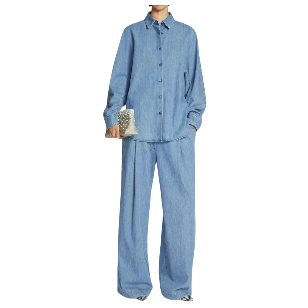Casio Denim Button-Front Shirt
