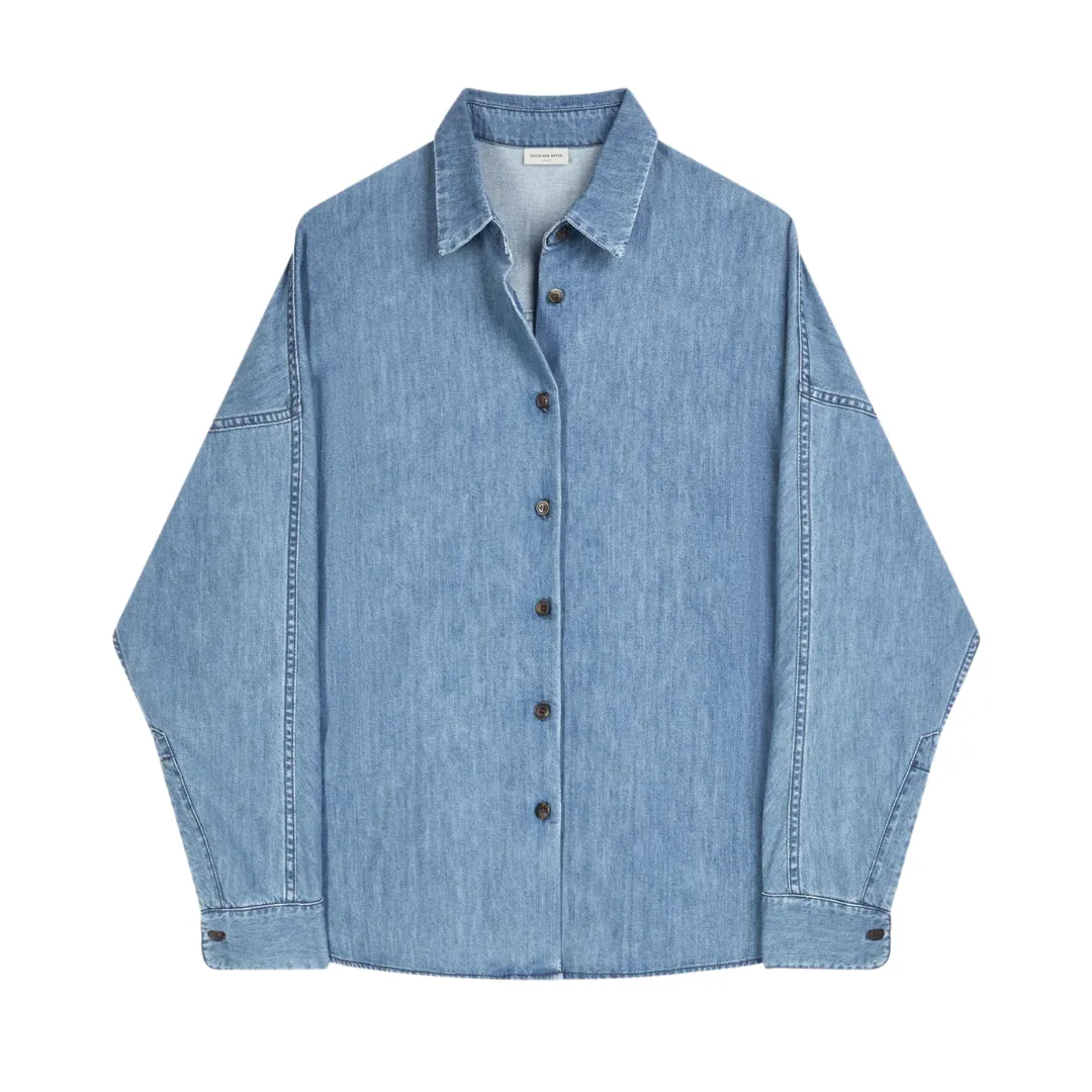 Casio Denim Button-Front Shirt