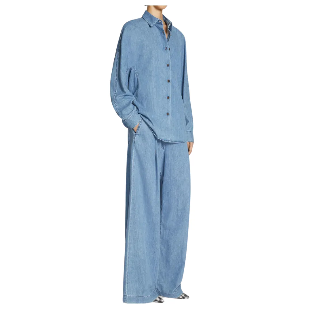 Casio Denim Button-Front Shirt