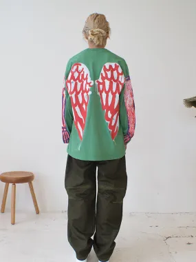 Come Tees Boom Long Sleeve, Salvia