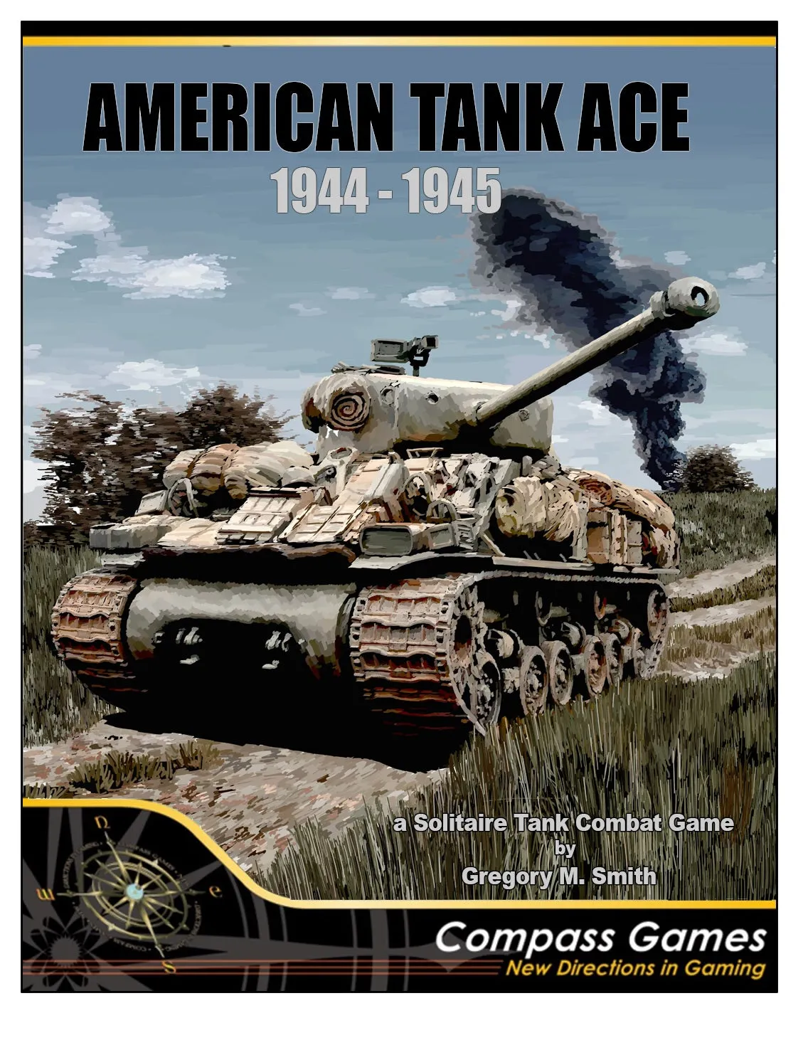 Compass Games: American Tank Ace: Europe 1944-45
