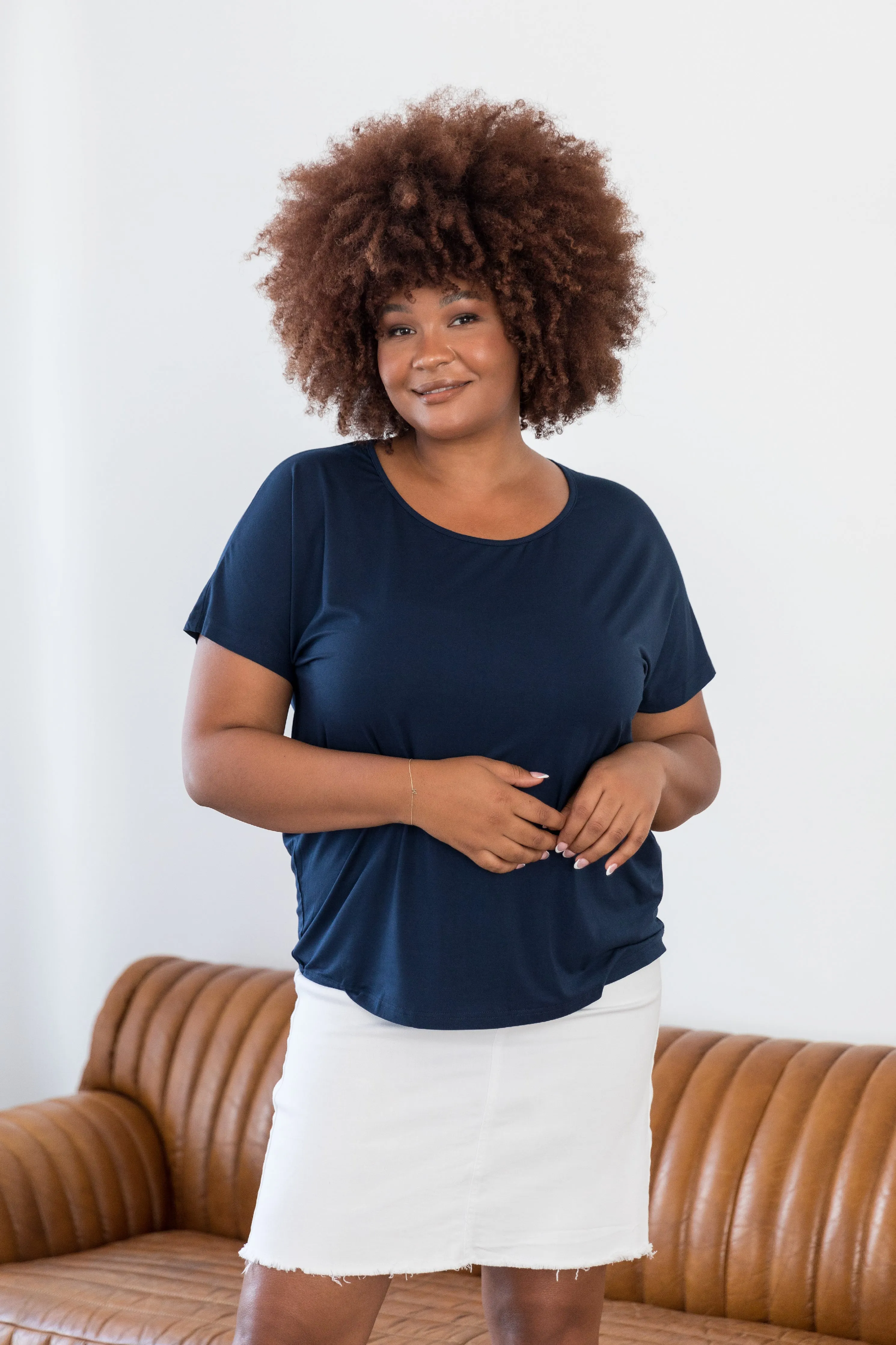 Destiny Top in Navy