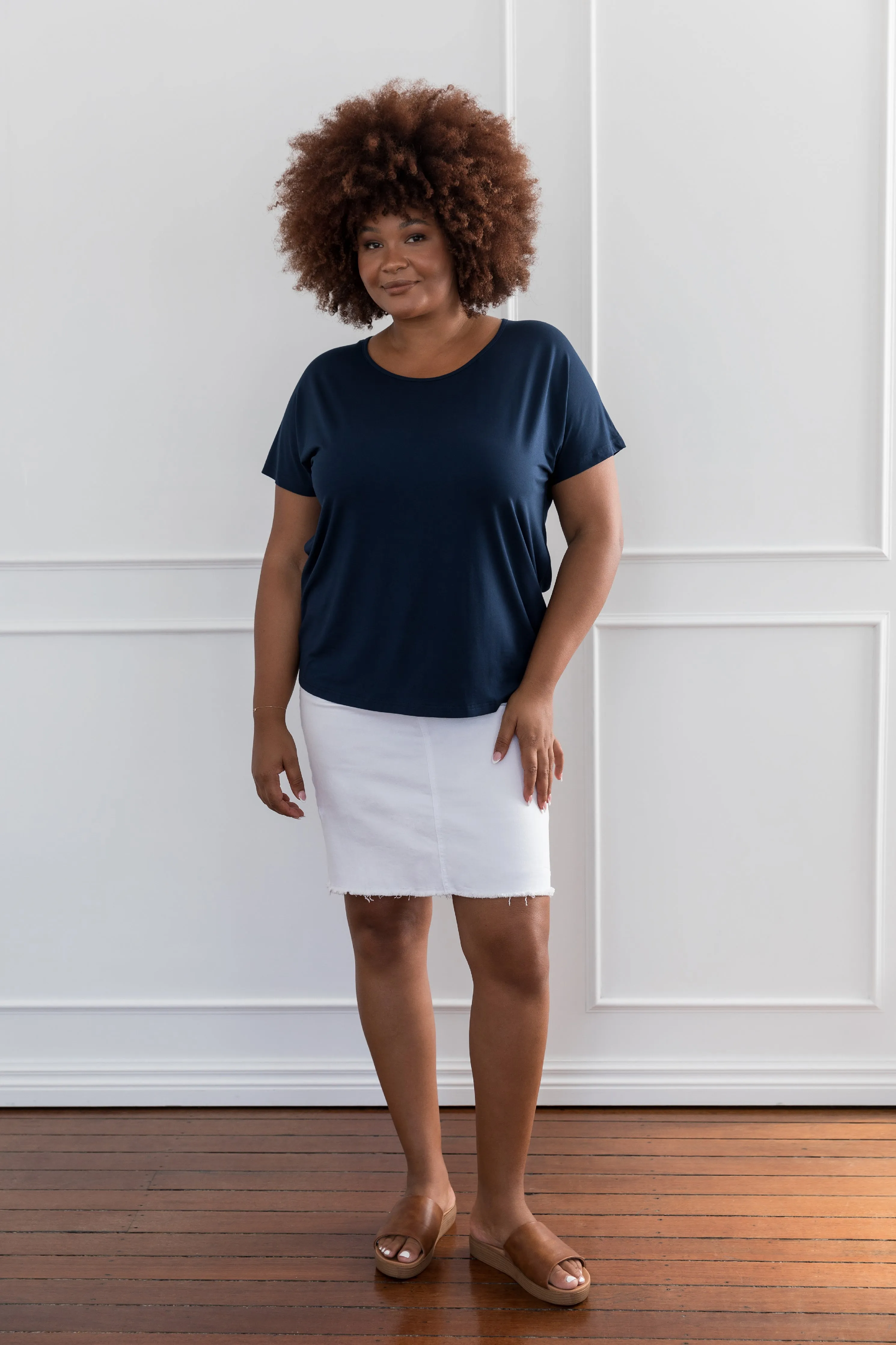 Destiny Top in Navy
