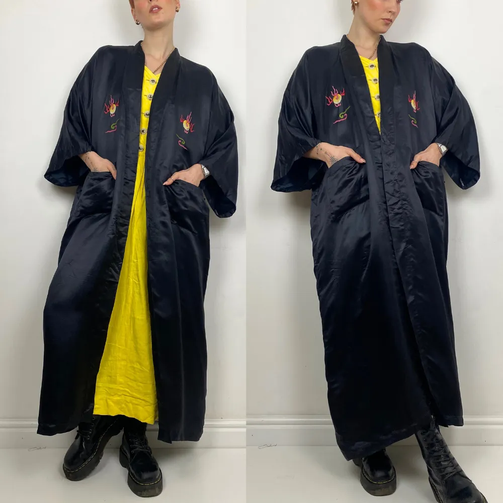 Dragon Silk Kimono - XL