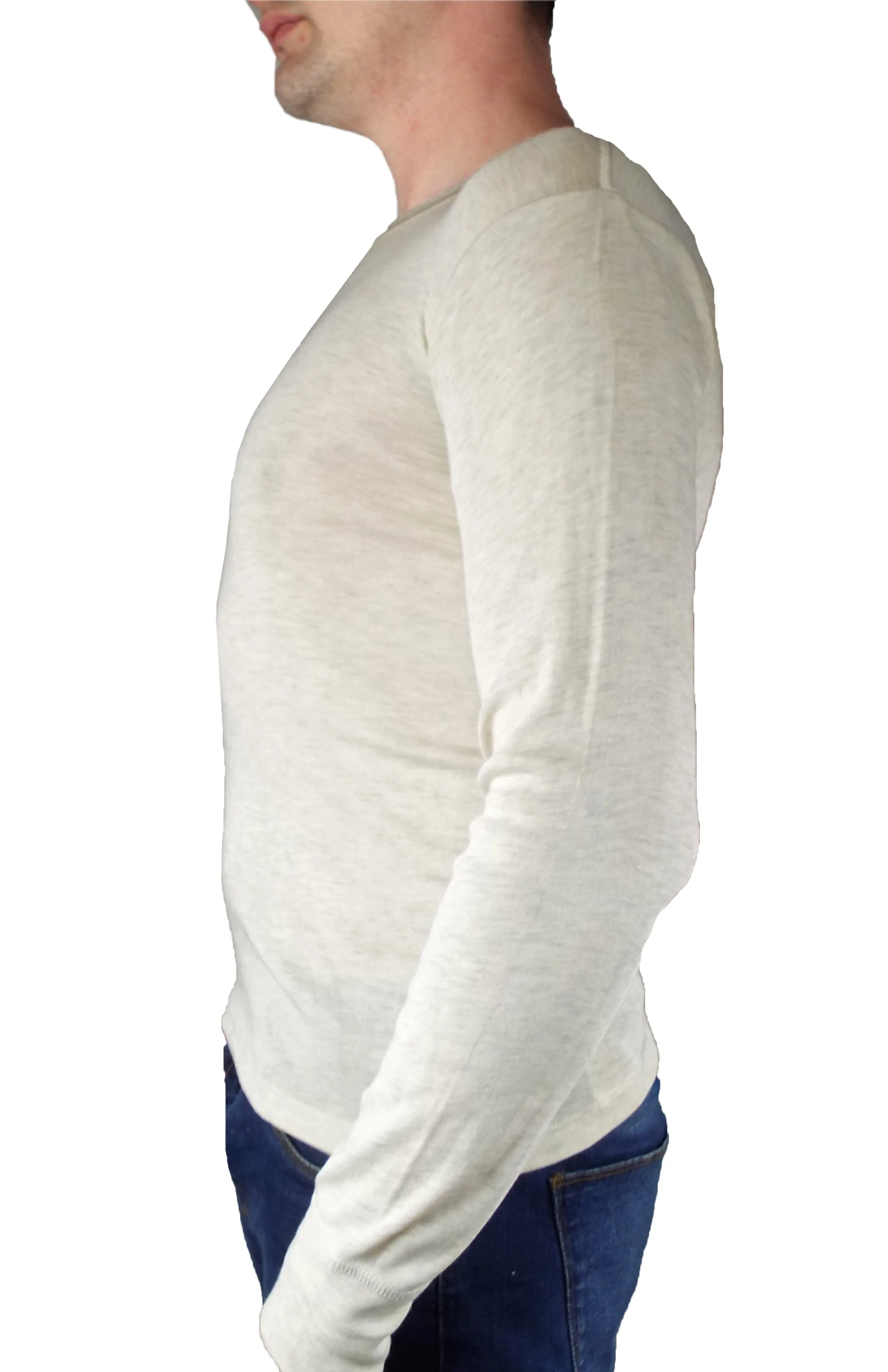 Dutch Army - Flame-retardant Long Sleeve Thermal - Crew Neck - Cream