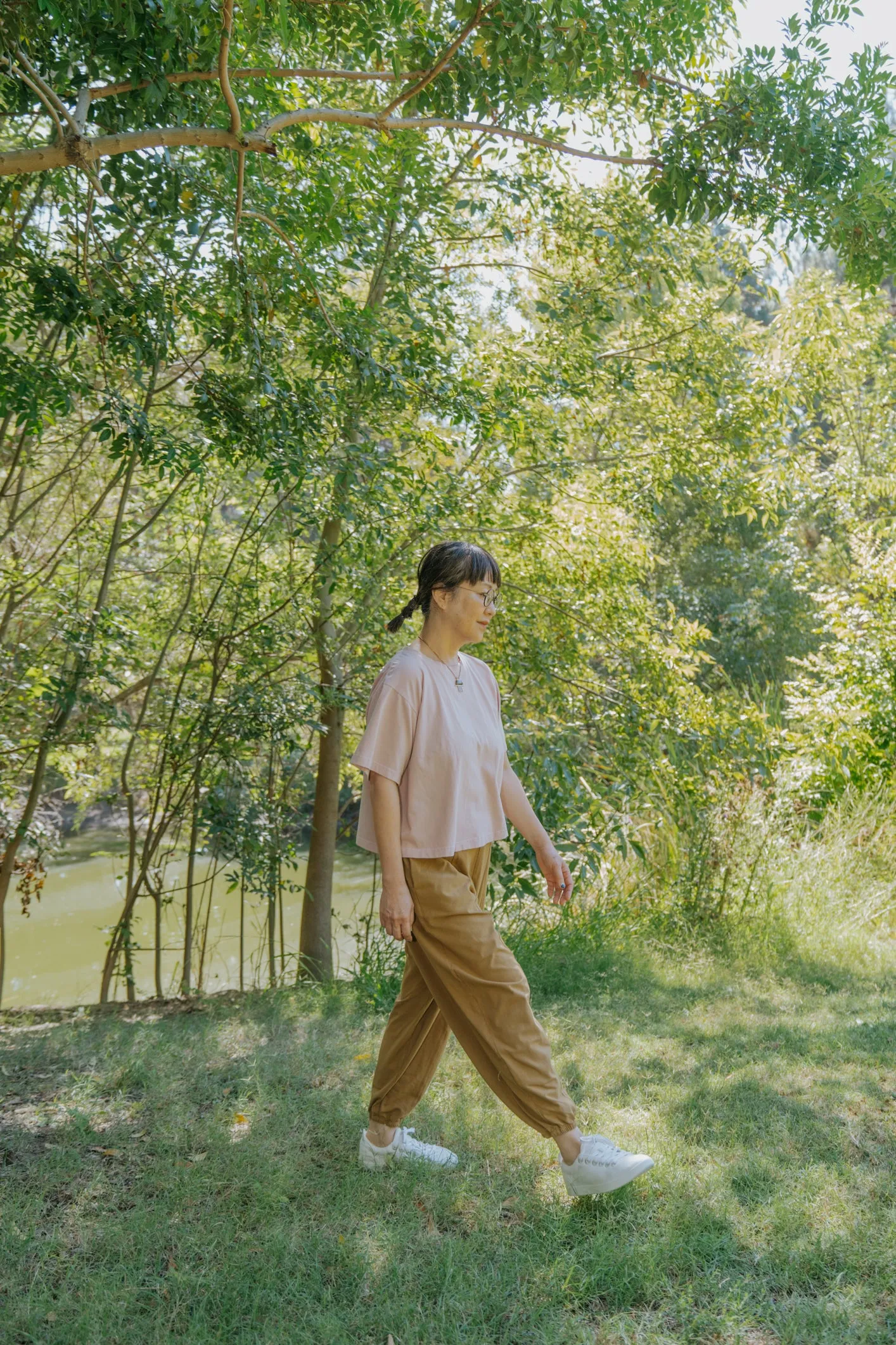 Easy Relaxed Tee - Dusty Rose