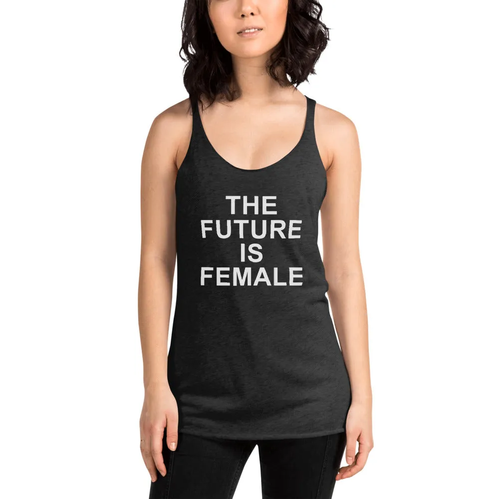 ELEVATED SCULPT RACERBACK TANK BLACK