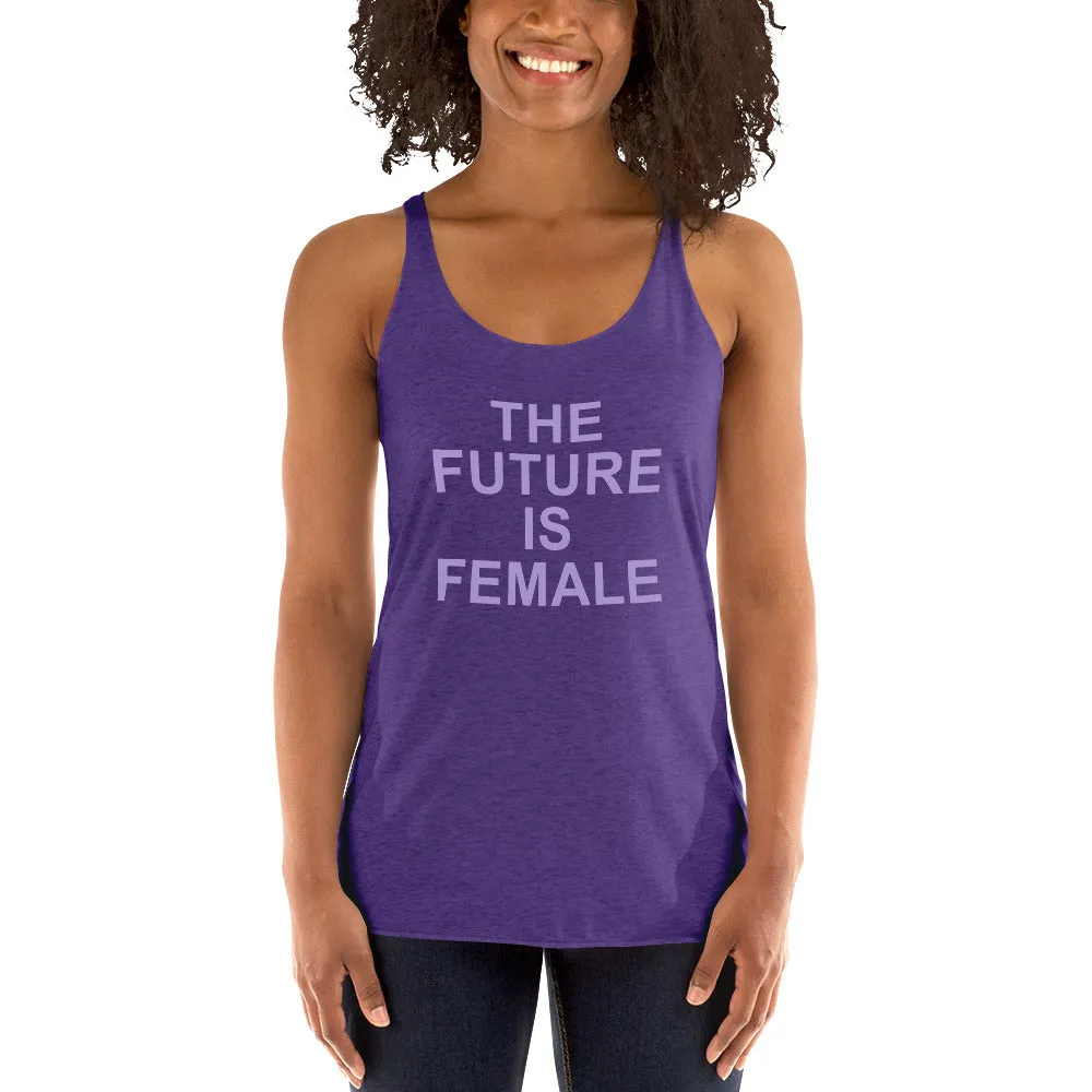 ELEVATED SCULPT RACERBACK TANK PURPLE