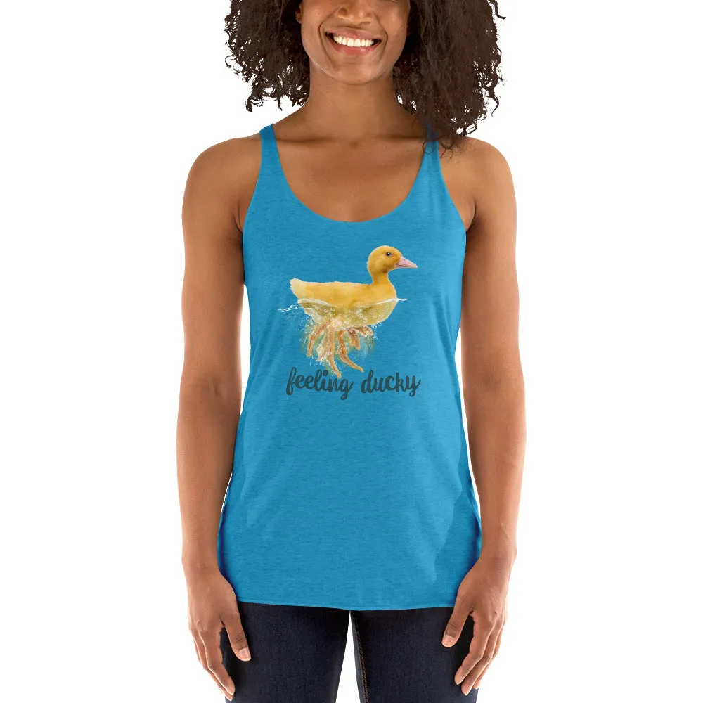 Feeling Ducky Women's Racerback Tank