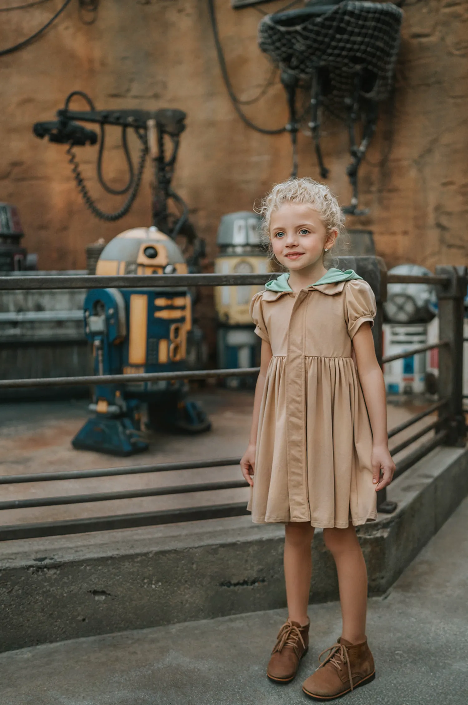 Galactic Baby Alien Twirl Dress