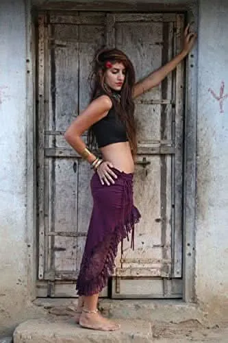 Gypsy Cropped Top - Black