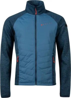 Halti Men&#x27;s Streams Hybrid Knit Layer Jacket Stellar Blue Melange | Buy Halti Men&#x27;s Streams Hybrid Knit Layer Jacket Stellar Blue Melange here | Outnorth