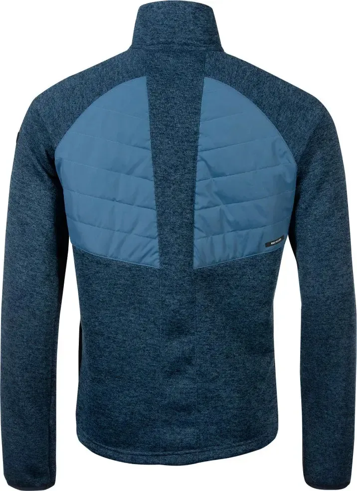 Halti Men&#x27;s Streams Hybrid Knit Layer Jacket Stellar Blue Melange | Buy Halti Men&#x27;s Streams Hybrid Knit Layer Jacket Stellar Blue Melange here | Outnorth