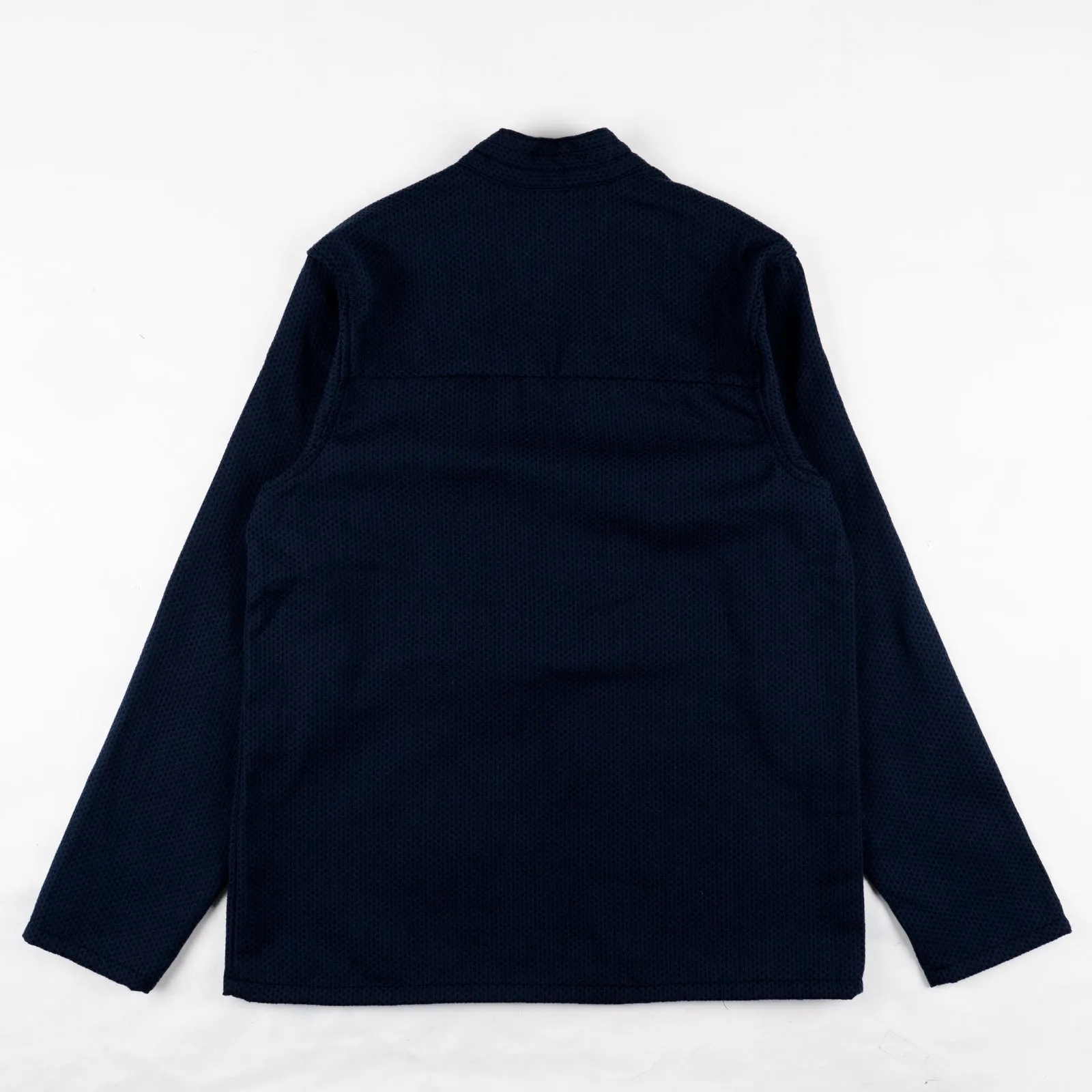 Kimono Shirt - Sashiko Double Gauze - Indigo