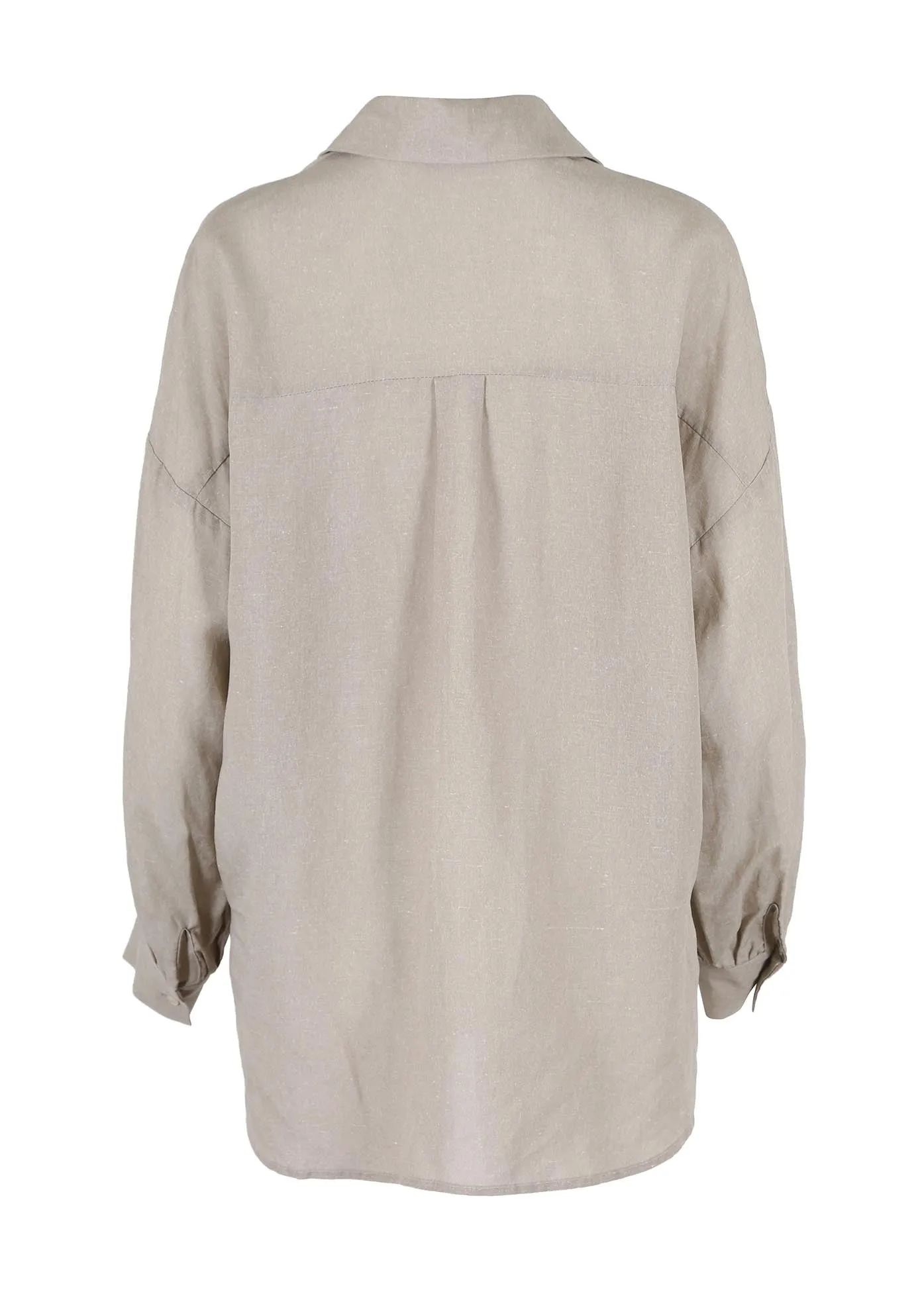 Le Bon Luminary Shirt Wheat in Linen Blend