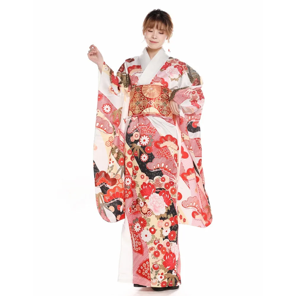 Long Sleeve Kimono Set