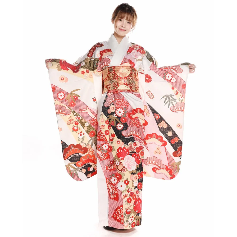 Long Sleeve Kimono Set