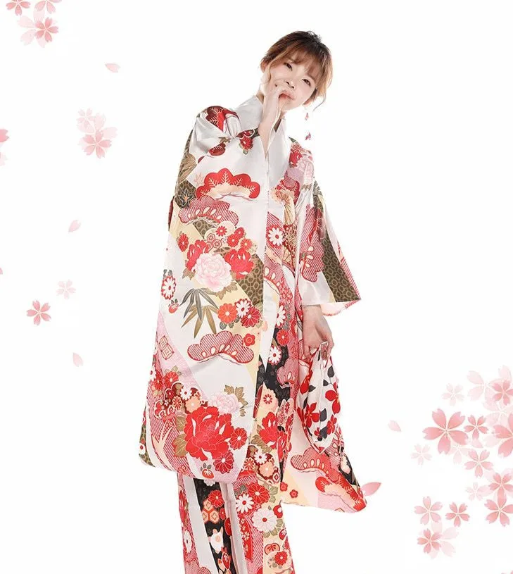 Long Sleeve Kimono Set