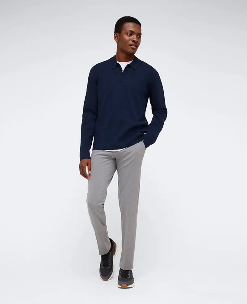 Long Sleeve Polo Sweater