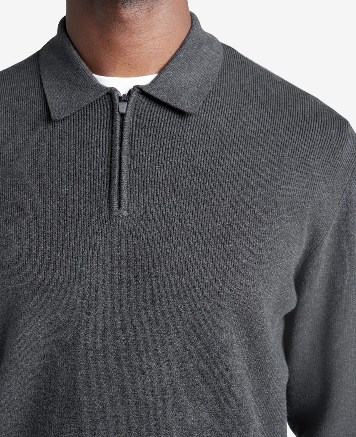 Long Sleeve Polo Sweater