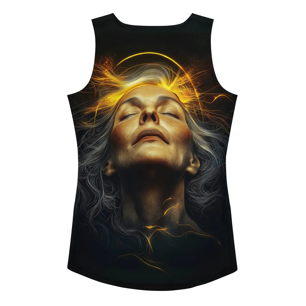 Luminous Aura Sublimation Cut & Sew Tank Top
