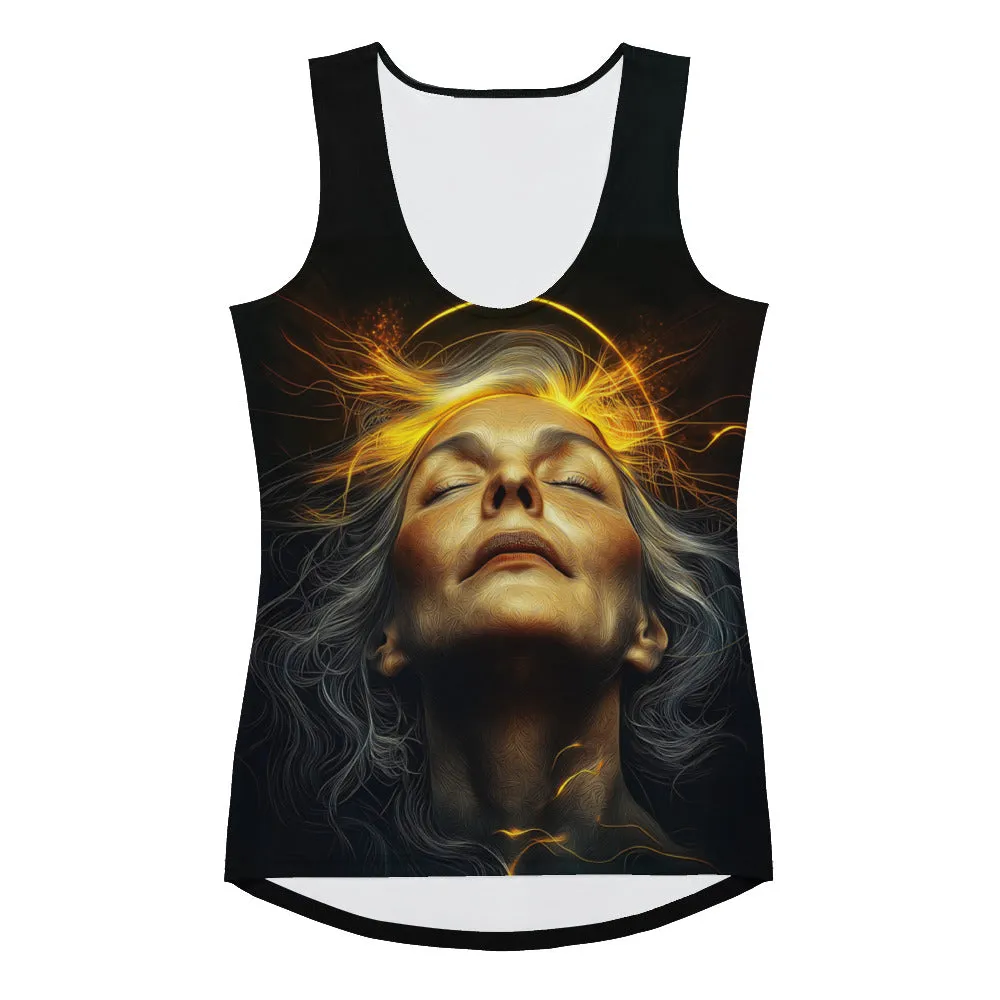 Luminous Aura Sublimation Cut & Sew Tank Top