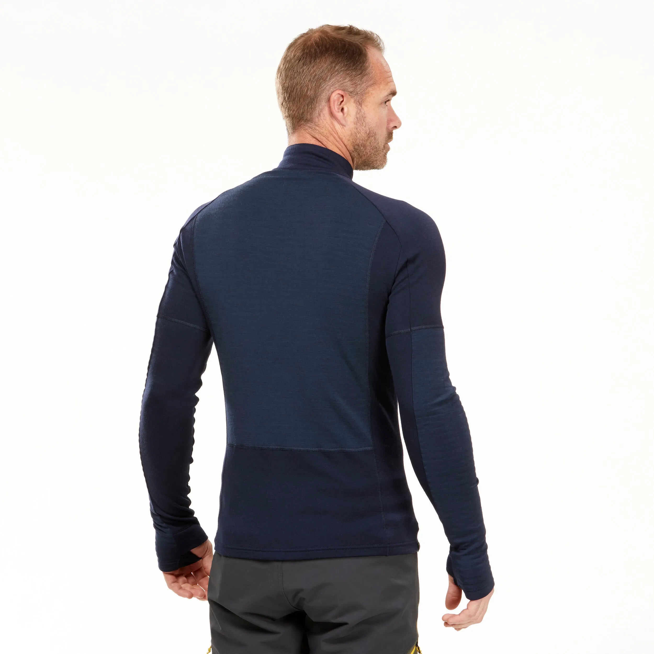 Men's merino thermal underwear Forcalz Trek MT900, blue
