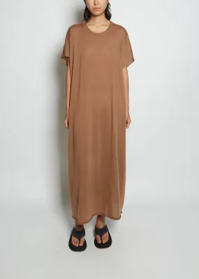 n°139 Caftan Cashmere Dress — Tan