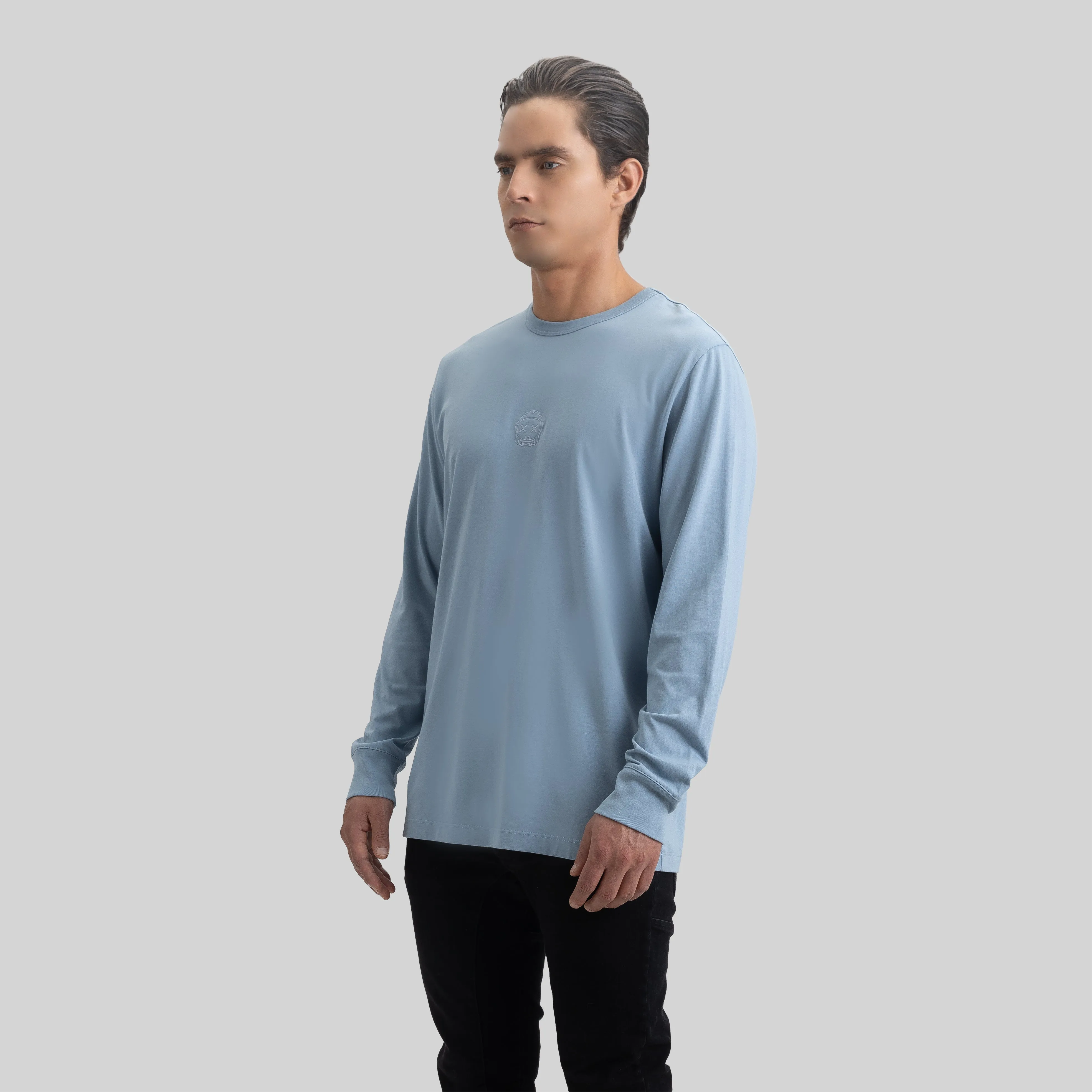 NOIRE LONG SLEEVE FADE DENIM