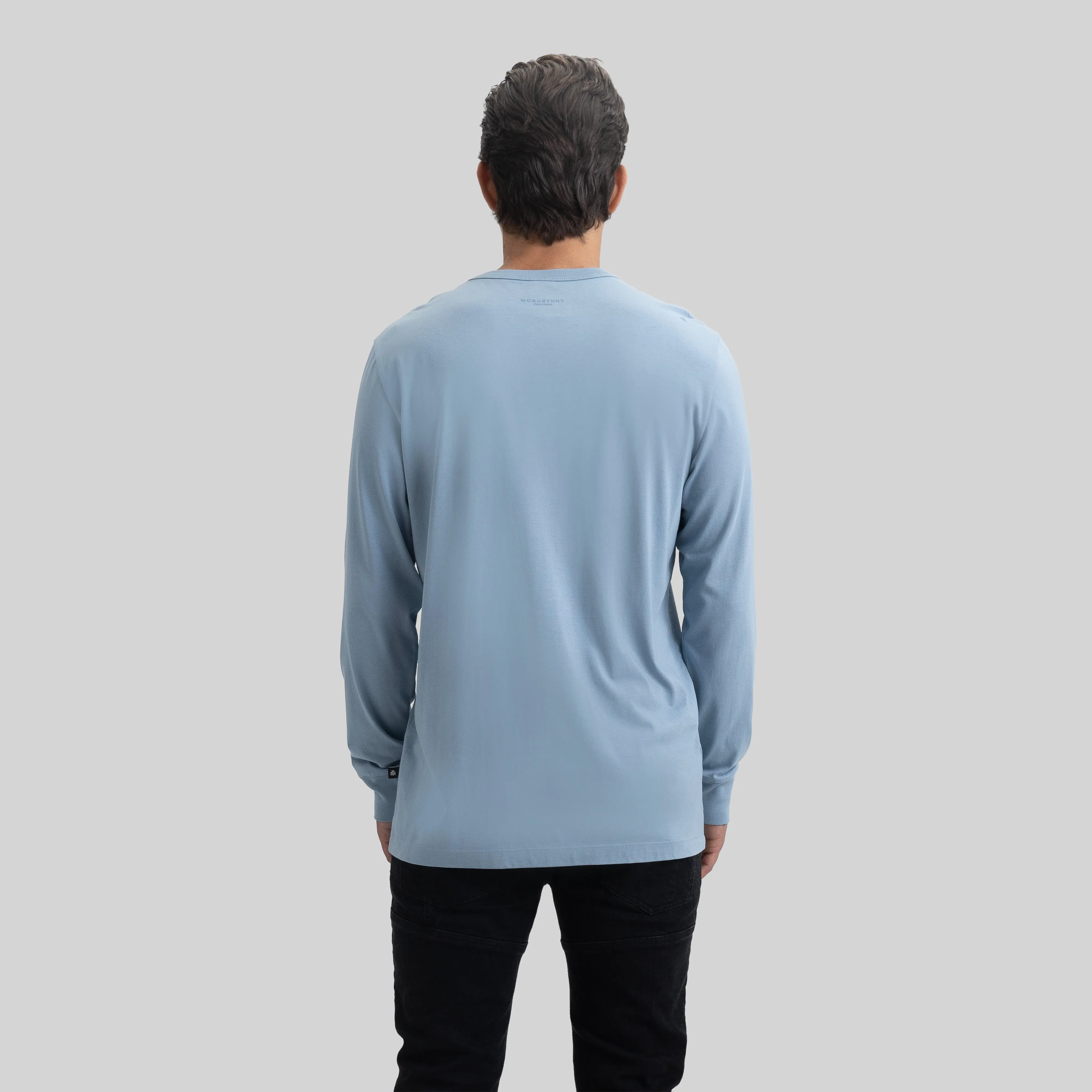 NOIRE LONG SLEEVE FADE DENIM